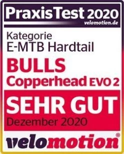 Bulls Copperhead Evo-2 27½ Zoll 2021 -E-Bike Geschäft Bulls Copperhead Evo 2 27.5 Zoll 2021 Test Velomotion Sehrgut