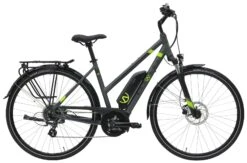 Katarga TR8 2018 8 Katarga TR8 2018 -E-Bike Geschäft Katarga TR8 Gang Kettenschaltung Damen Trapez grau matt schwarz gruen 783 784 785 89445 89450 89453