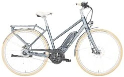 Pegasus Macaron-E 2018 -E-Bike Geschäft Pegasus Macaron E 2018 8 Gang Damen Trapez grau matt 400Wh 500Wh 784 785 18445 18450 18453