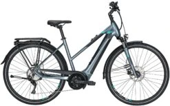 Pegasus Premio-Evo-10 2020 -E-Bike Geschäft Pegasus Premio Evo 10 Damen Trapez grey black matt turquise 714 715 716 49645 49650 49655