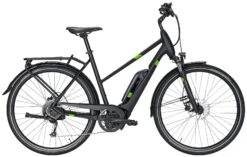 Pegasus Solero-E9 Sport CX 2021 -E-Bike Geschäft Pegasus Solero E9 Sport CX 2021 Damen Trapez black schwarz matt gruen lime 734 735 13245 13250 13255