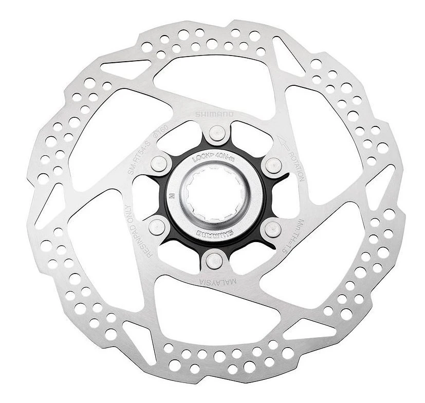 Shimano SM-RT54-S 160mm Mit Lock-Ring-Befestigung 3 Shimano SM-RT54-S 160mm Mit Lock-Ring-Befestigung