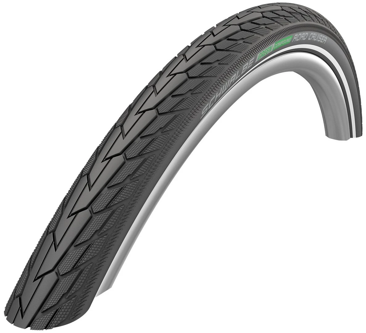 Schwalbe Road Cruiser Green Compound HS-484 Schwarz Reflex 3 Schwalbe Road Cruiser Green Compound HS-484 Schwarz Reflex