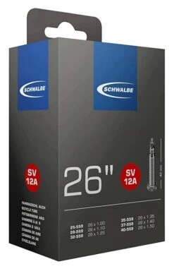 Schwalbe 12A SV: 26x1 1/8-26x1,40