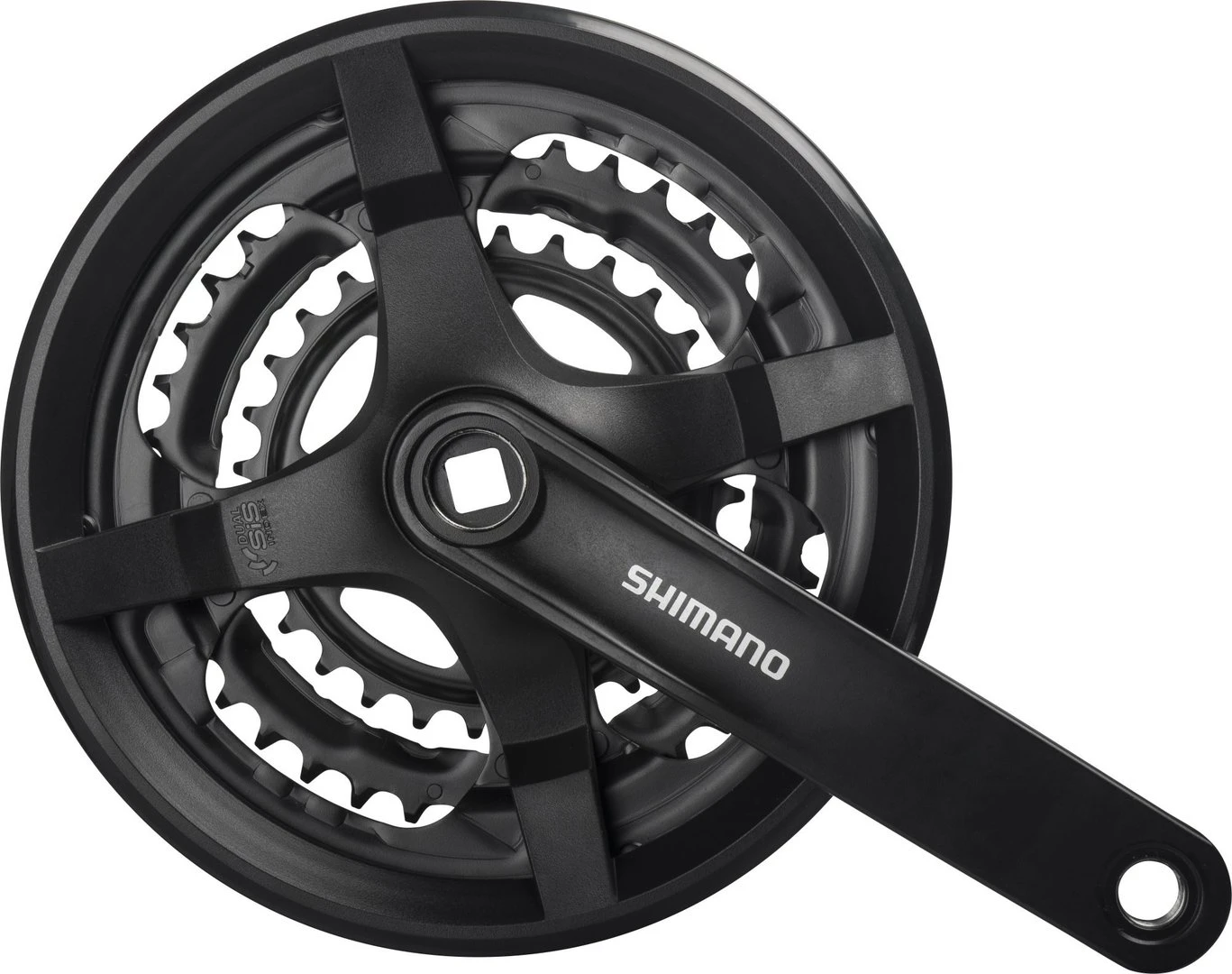 Shimano Tourney TY-301 28-38-48 Zähne FC-TY301 6/7/8-fach 3 Shimano Tourney TY-301 28-38-48 Zähne FC-TY301 6/7/8-fach