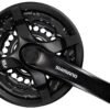 Shimano Tourney TY-501 24-34-42 Zähne FC-TY501 7/8-fach -E-Bike Geschäft Shimano Kurbelsatz Tretlagergarnitur schwarz 42 34 24 E FCTY501C244CLB