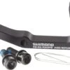 Shimano Adapter HR Postmount Bremse Auf IS-2000 Befestigung Mit 203mm Scheibe SM-MA-R203P/S 2 Shimano Adapter HR Postmount Bremse Auf IS-2000 Befestigung Mit 203mm Scheibe SM-MA-R203P/S -E-Bike Geschäft Shimano Scheibenbremsadapter hinten IS 2000 Postmount 203mm I SMMAR203PSA
