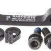 Shimano Adapter VR Postmount Bremse Auf IS-2000 Befestigung Mit 160mm Scheibe SM-MA-F160P/S 2 Shimano Adapter VR Postmount Bremse Auf IS-2000 Befestigung Mit 160mm Scheibe SM-MA-F160P/S -E-Bike Geschäft Shimano Scheibenbremsadapter vorne IS 2000 Postmount 160mm I SMMAF160PSA
