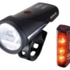 Sigma Aura-100 Und Blaze Link-Set Mit Akku Für USB-Ladegerät -E-Bike Geschäft Sigma Batterieleuchte LED Akku Aura 100 Lux Link Set Blaze Bremslicht USB 17950 4016224179503
