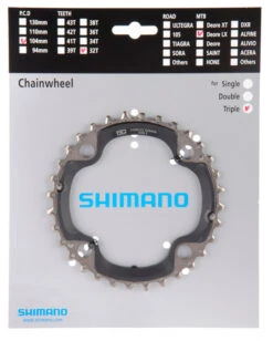 Shimano SLX Ab 2011 4-Arm 10-fach 32 Zähne AE-Type Stahl / Verbund. Schw.Y-1LU98020/Y-1LV98080